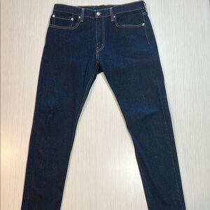 Levi’s Men's Dark Blue Denim Jeans